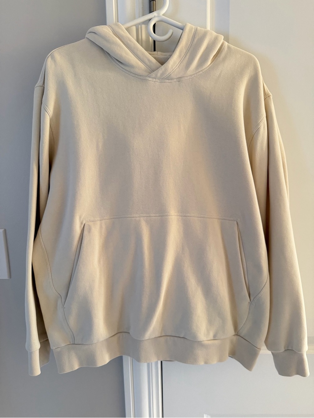 lululemon athletica Men's Cream Hoodie